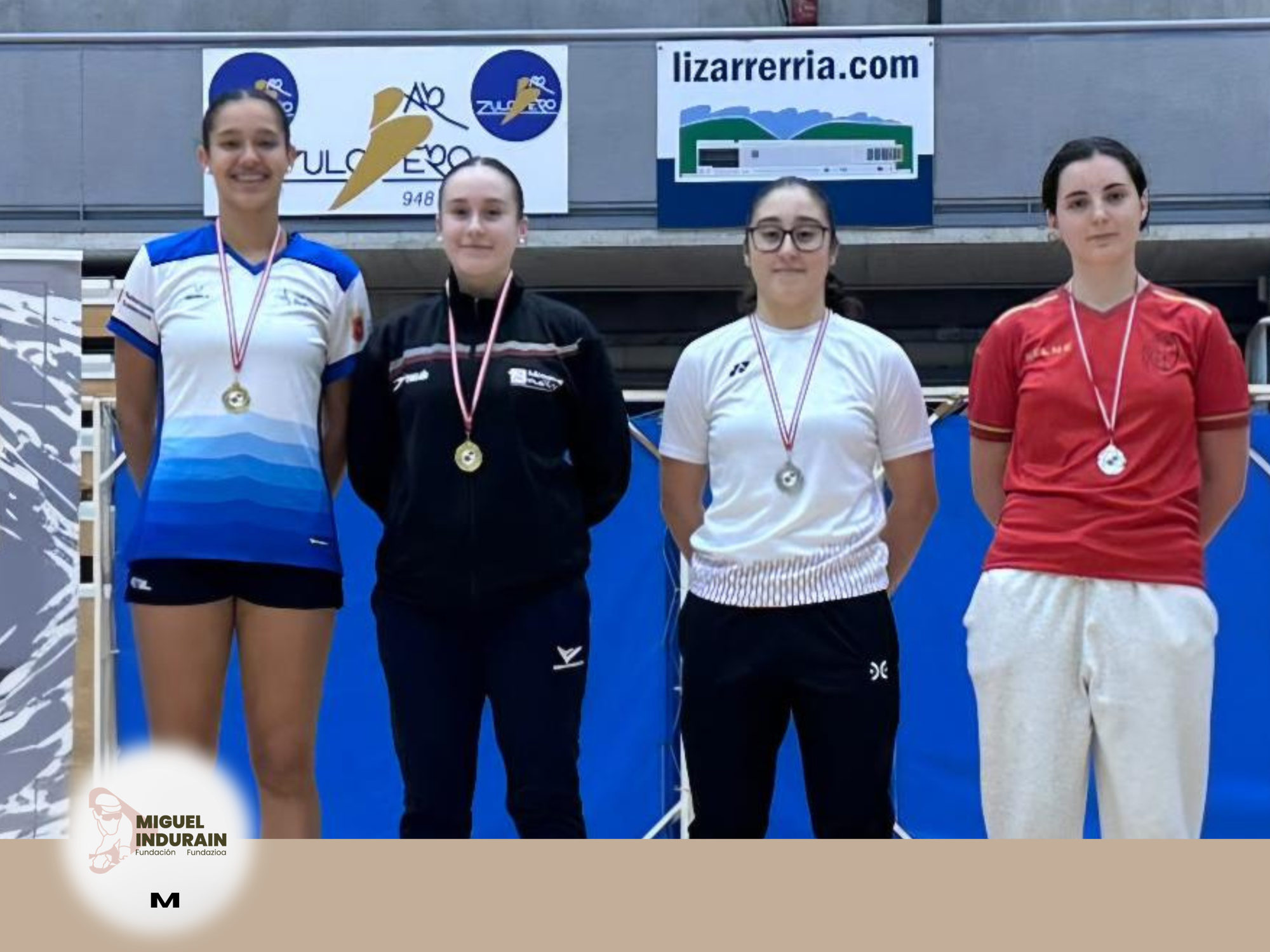 Patricia Peña y Alba Pérez conquistan el Máster N5 sub-19 de Estella-Lizarra